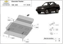 Stahl Unterfahrschutz für Motor Chevrolet Tracker (1999-2005)