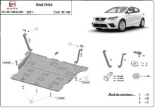 Stahl Unterfahrschutz für Motor Seat Ibiza (2017-2026)