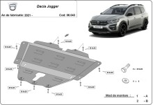 Stahl Unterfahrschutz für Motor Dacia Jogger (2021-2026)