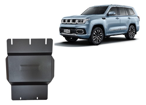 Stahl Unterfahrschutz für Differential Baic Beijing BJ60 (2022-2026)