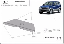 Stahl Unterfahrschutz für Getriebe Daihatsu Terios (1997-2006)