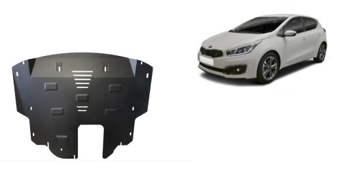 Stahl Unterfahrschutz für Motor Kia Ceed (2015-2017)