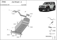 Stahl Unterfahrschutz für Motor Jeep Wrangler - JL (2017-2026)