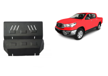Stahl Unterfahrschutz für Kühler Toyota Hilux Revo (2016-2026)
