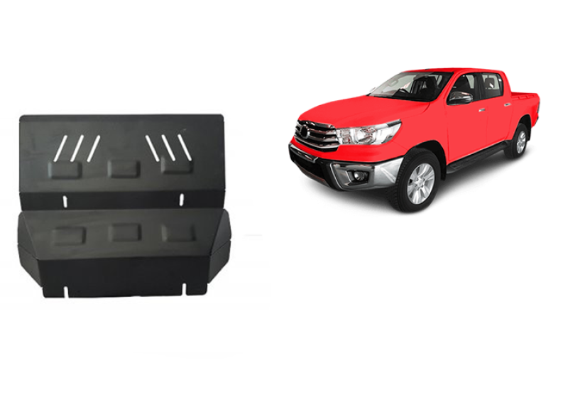 Stahl Unterfahrschutz für Kühler Toyota Hilux Revo (2016-2026)