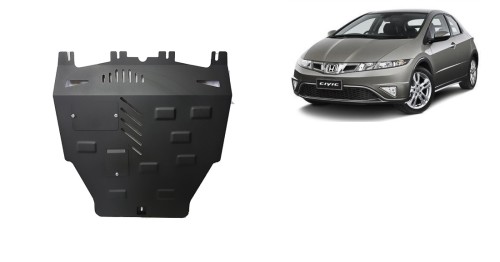 Stahl Unterfahrschutz für Motor Honda Civic (hayon) (2005-2015)