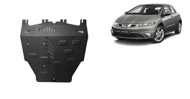 Stahl Unterfahrschutz für Motor Honda Civic (hayon) (2005-2015)