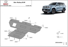 Stahl Unterfahrschutz für Motor Baic Beijing BJ60 (2022-2026)