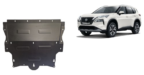 Stahl Unterfahrschutz für Motor Nissan X-Trail T33 (2021-2026)