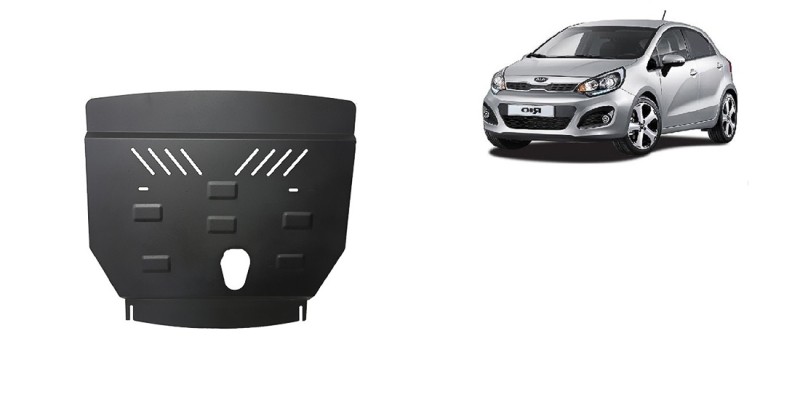 Stahl Unterfahrschutz für Motor Kia Rio 3 (2011-2017)