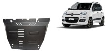 Stahl Unterfahrschutz für Motor Fiat Panda 4x4 (2011-2026)