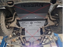 Aluminium Unterfahrschutz für Motor Nissan Pathfinder (2005-2026)