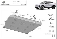 Stalowa Osłona pod silnik Volvo C40 (2022-2026) EAN