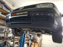 Aluminium Unterfahrschutz für Motor Volkswagen Golf (1998-2006)