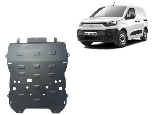 Stahl Unterfahrschutz für Motor Fiat Doblo (2023-2026)