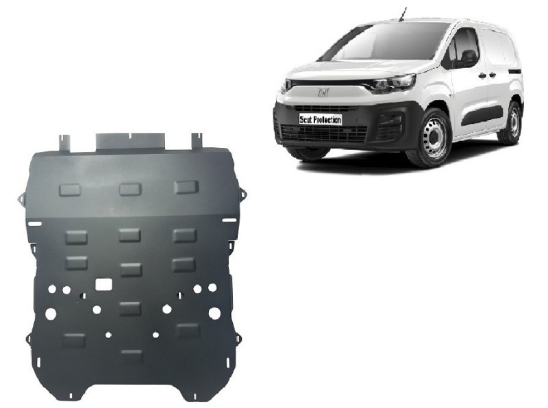 Stahl Unterfahrschutz für Motor Fiat Doblo (2023-2026)