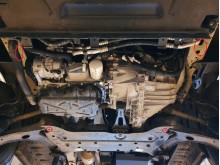 Stahl Unterfahrschutz für Motor, Getriebe Ford Transit Custom - FWD (2020-2023)