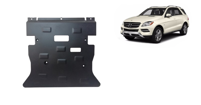 Stahl Unterfahrschutz für Motor Mercedes ML W166 (2011-2019)