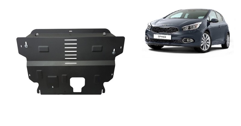 Stahl Unterfahrschutz für Motor, Getriebe Kia Ceed (2012-2018)