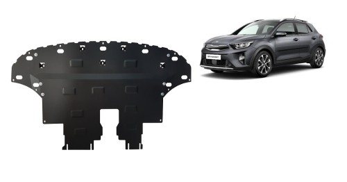 Stahl Unterfahrschutz für Motor Kia Stonic (2017-2026)