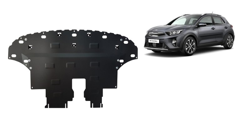 Stahl Unterfahrschutz für Motor Kia Stonic (2017-2026)