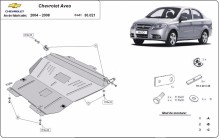 Stahl Unterfahrschutz für Motor Chevrolet Aveo (2004-2008)