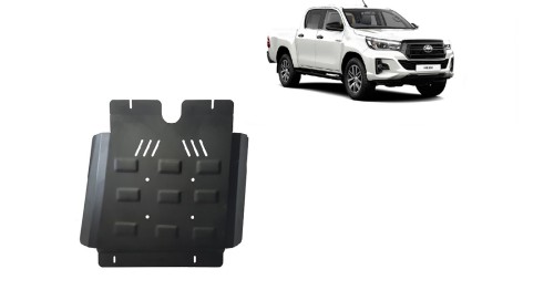 Stahl Unterfahrschutz für Getriebe Toyota Hilux Invincible (2021-2026)