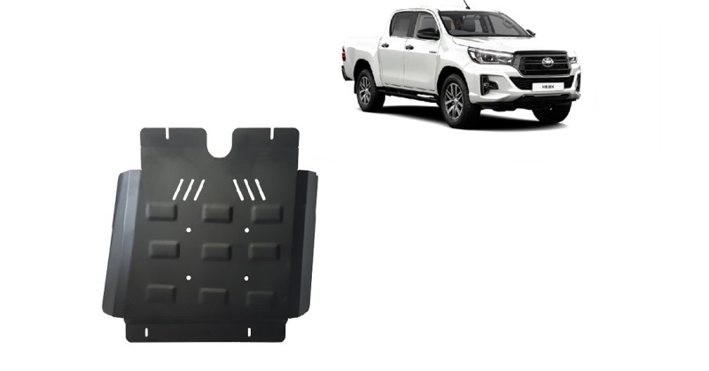 Stahl Unterfahrschutz für Getriebe Toyota Hilux Invincible (2021-2026)