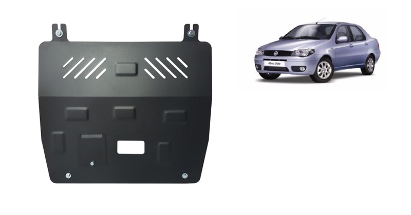 Stahl Unterfahrschutz für Motor Fiat Albea (2002-2012)
