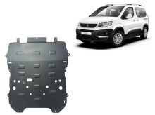 Stahl Unterfahrschutz für Motor Peugeot Rifter (2018-2026)