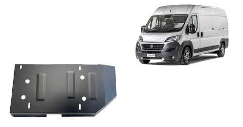 Stahl Unterfahrschutz für AdBluetank Fiat Ducato (2018-2026)