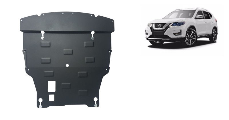 Stahl Unterfahrschutz für Motor Nissan X-Trail T32 (2013-2022)