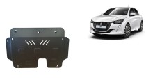 Stahl Unterfahrschutz für Motor Peugeot 208 (2019-2026)