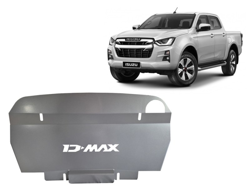 Stahl Unterfahrschutz für Kühler Isuzu D-Max (2019-2026)