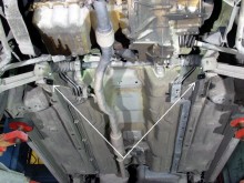 Stahl Unterfahrschutz für Motor, Getriebe Suzuki Wagon R+ (1998-2026)