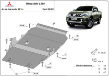 Stahl Unterfahrschutz für Motor Mitsubishi L200 (2015-2026)