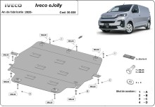 Stahl Unterfahrschutz für Motor Iveco eJolly (2025-2026)
