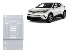 Aluminium Unterfahrschutz für Katalysator Toyota C-HR (2016-2023)