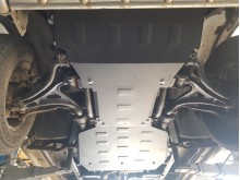 Stahl Unterfahrschutz für Motor Mercedes ML W163 (1998-2005)
