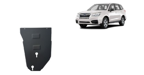 Stahl Unterfahrschutz für Getriebe Subaru Forester 4 - Schaltgetriebe (2014-2018)