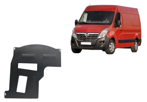 Stahl Unterfahrschutz für Katalysator Opel Movano (2010-2021)