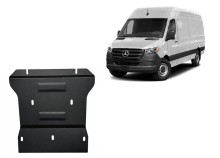 Stahl Unterfahrschutz für Getriebe Mercedes Sprinter (2024-2026)