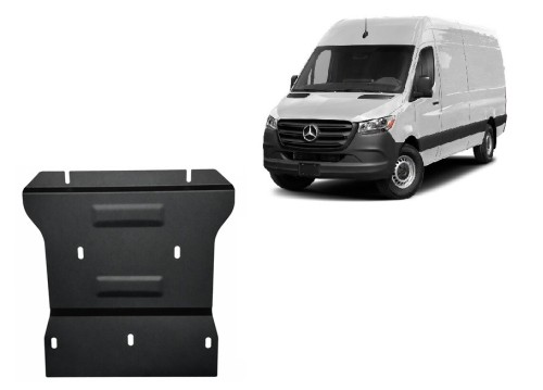 Stahl Unterfahrschutz für Getriebe Mercedes Sprinter (2024-2026)