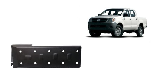 Stahl Unterfahrschutz für Treibstofftank Toyota Hilux (2000-2004)