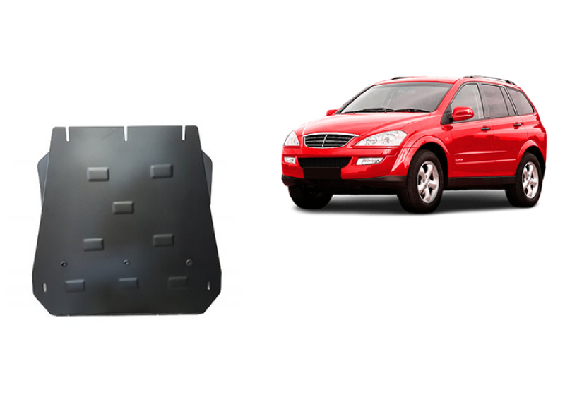 Stahl Unterfahrschutz für Getriebe SsangYong Kyron (2005-2014)
