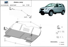 Stahl Unterfahrschutz für Motor Subaru Justy (2003-2007)