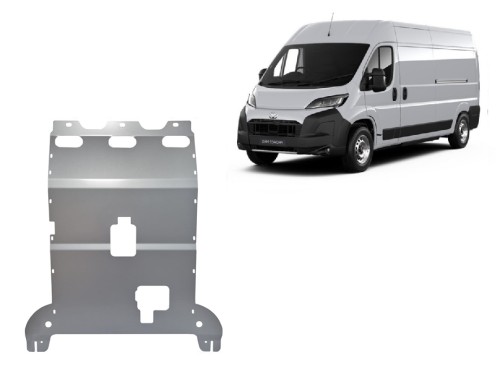 Aluminium Unterfahrschutz für Motor Toyota Proace Max (2024-2026)