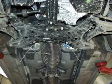 Stahl Unterfahrschutz für Motor Toyota Corolla Verso (2002-2008)