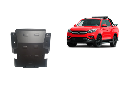 Stahl Unterfahrschutz für Motor Ssangyong Musso Grand (2018-2026)