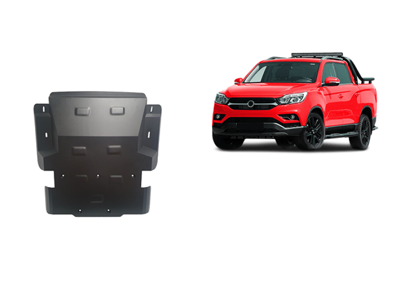 Stahl Unterfahrschutz für Motor Ssangyong Musso Grand (2018-2026)